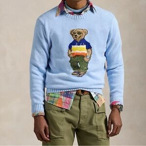 Ralph Lauren Light Blue Crewneck Sweater
